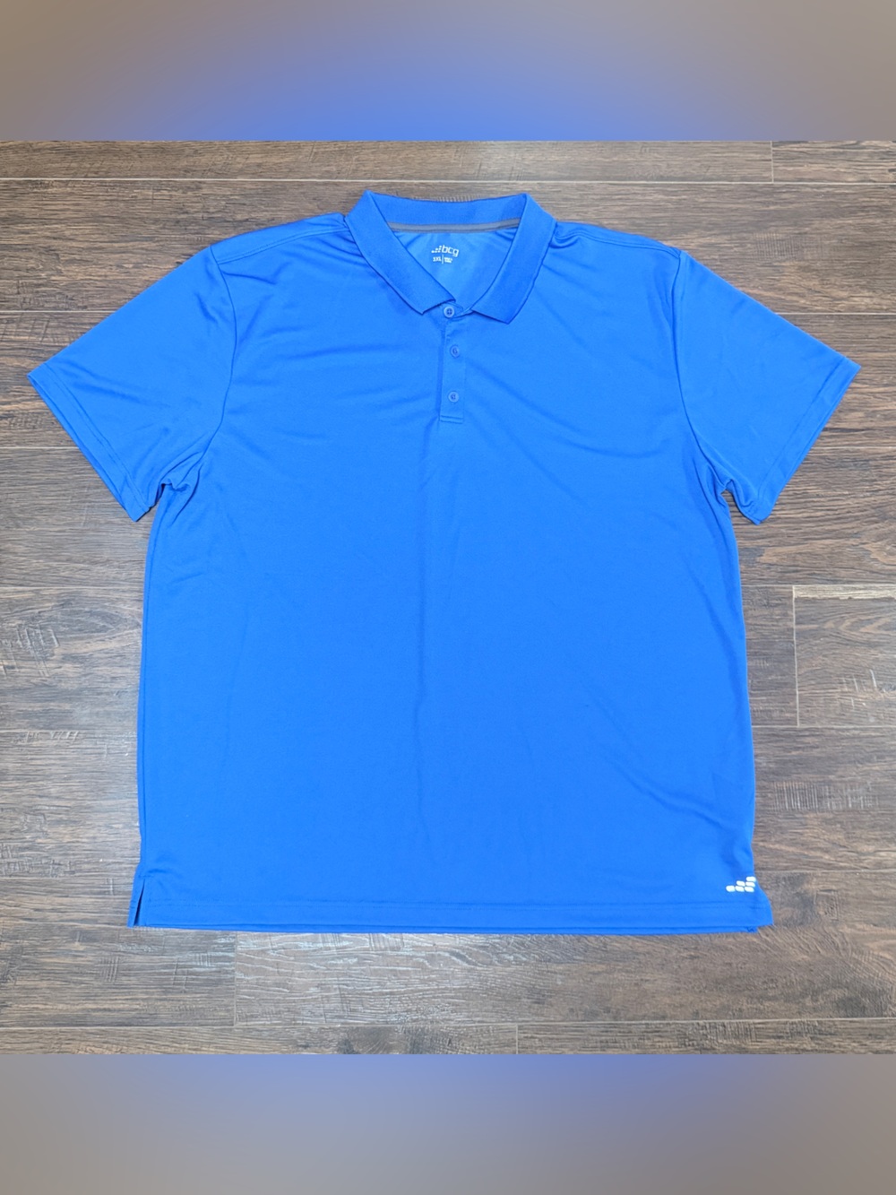 BCG BLUE SHORT SLEEVE POLO SHIRT
